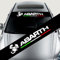 XILUOWUDI Adesivo per Parabrezza per Auto per Fiat Abarth, Parabrezza Auto Striscione per Finestre Decalcomanie Parasole Adesivi Vinile