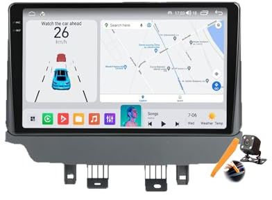 Y600s,YLOXFW Android 15.0 Stereo Sostituzione per Maz-da 2 CX-3 2014-2021 Autoradio GPS Navigation 9 Pollici Cartablet Lettore DVD Multimediale FM BT Receiver con Android Auto Carplay