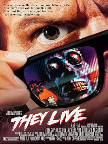 Postercinema They Live - Poster, 30 x 40 cm