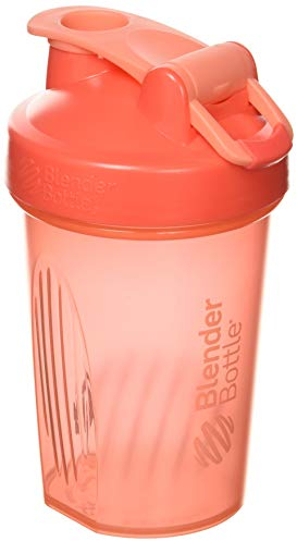 Blender Bottle Classic Loop - Protéine Shaker | Bouteille d'eau avec poignée de transport | 940 ml | full color coral