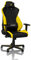 NITRO CONCEPTS S300 Gamingstuhl - Bürostuhl - Schreibtischstuhl - Stoffbezug - Astral Yellow (Gelb)