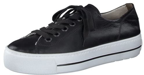 Paul Green Sneaker 4790-027, Glattleder, Schwarz, Damen EU 3/35,5