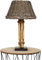 Lampe Tischlampe H50cm Holz Holzlampe Weide Unikat Braun Treibholz Leuchte Deko Shabby Chic Vintage Vollweide