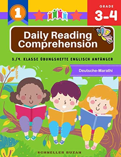 Daily Reading Comprehension 3./4. klasse übungshefte englisch anfänger: Deutsche-Marathi: Lesen im Englischunterricht der Grundschule - 3. Schuljahr - ... strategies für success workbooks grade 3 4