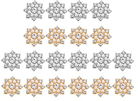 EXCEART Hochzeitsornament Anzug für ihre meisten DIY Handwerk Projekt und für viele Stile. Faux Perle Verzierungen Schlüsselanhänger Selber Machen