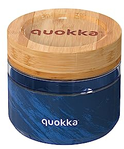 Quokka RECIPIENTE COMIDA CRISTAL CON FUNDA DE SILICONA DELI UNKNOWN 500 ML