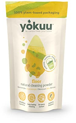 YOKUU Floor Cleaner | 100g for 25 Buckets | Citrus Scent | Eco Friendly Floor Cleaner | Suited for Laminate, Tiles, Wood, Hard Floor