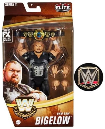 WWE Elite Legends Collection Actionfiguren-Serie (Bam Bam Bigelow), 15,2 cm