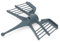 BSSTORE Fouet papillon pour robot de cuisine compatible Tm5 équivalent à 49109