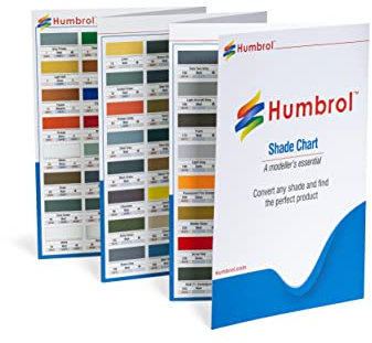 Humbrol Shade Colour Chart
