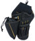 MELOTOUGH Drill Holster Impact Driver Holster with Bit Pouch Heavy Duty Impact Holster for Tool Belt (Left Hand)