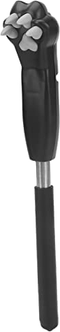 Rascador Trasero, Rascador De Espalda Extensible, Rascador de espalda con garra de gato herramienta de masaje telescópica extensible de acero inoxidable Para Masaje de Espalda y Dedos