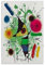OqcEha Joan Miro Surrealismus Poster Der singende Fisch, Leinwand-Kunstdruck, hängendes Foto, Geschenkidee, Dekoration, Zuhause, Kunstwerke, 50 x 75 cm