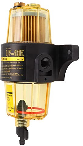 NDNCZDHC UF10K Kraftstofffilter Marine Kraftstoff Wasserabscheider Mit Schraubenschlüssel PA66 Filterpapier Nitrilkautschuk Ölfilterabscheider