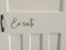 Home Door Sign Stickers - Bedroom Décor - Bathroom Door Sign - Toilet - Kitchen - Living Room - Labels & Signs (En Suite)