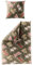 JACK by Bierbaum Biber Bettwäsche 2 TLG. 135x200cm Blütentraum Oliv Grün Rosa Rosé Mais