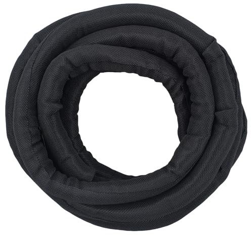 Kabelschlauch Schwarz,3m Kabelschutz,Kabelschutzschlauch,Kabelkanal Flexibel,Kabel Schlauch,Cable Sleeve,Kabel Schutzschlauch,Kabelschlauch Selbstschließend,Kabeltunnel,Zuschneidbar,Ø 19mm