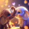 KEYIFA 5D Elefant Diamond Painting Set für Erwachsene, DIY Diamant Painting Bilder Art Kristall Set, Tiere Diamond Painting Zubehör Full Drill Bilder, Home Wand Dekor 30x30cm