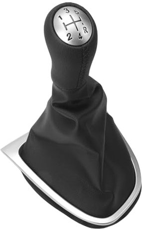 KASturbo Juego de manijas de palanca de cambios de 5 velocidades compatible con Renault Clio IV 2012-2020