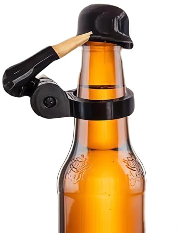 Soldat Salut Bierflaschen Helm Soldatengruß Bierflaschenhelm Soldaten Salut Bier Flaschen Verschluss, Salute Flaschenverschlüsse für Bierflaschen Soldatengruss Bierhelm, für Φ 27-30 mm (#03)