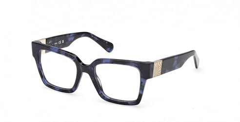 Max&Co. Damen Brille mit Sehstärke Rechteckig | Gefertigt aus Azetat, optional mit Sonnenbrillentönung oder Blaulichtfilter, inklusive Brillenetui