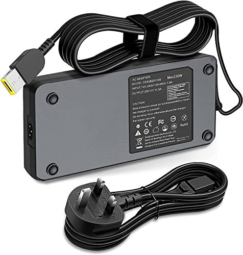 230W Laptop Charger Ac Adapter Compatible for Lenovo Thinkpad P73 P53 P72 P52 P71 P51 P70 P50 Y910 Legion 5 7 Y520 Y7000 Y9000K Power Cord Supply