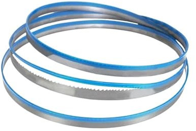 Hoja de sierra de cinta bimetálica M42 de 1450 mm (57 pulgadas x 6,35 mm o 1/4 de pulgada x 0,65 mm x 14 dientes por pulgada) for cortar madera dura y metal blando.(0.35mm or 0.013inch)