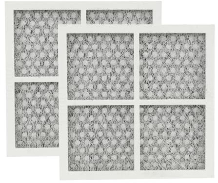 Filtro Aria per Frigorifero, Pack da 2 Filtri Antibatterici ADQ73214405, ADQ73214404, ADQ73214408, Migliora Igiene e Freschezza