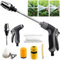 Waterblitz Pressure Washer, 2025 New Water Blitz High Pressure Water Washer, with Long Rod & 3* Plastic Joints,with 360° Rotating for Three Spray Modes, Ergonomic Handle, for All Hoses (1 Set)