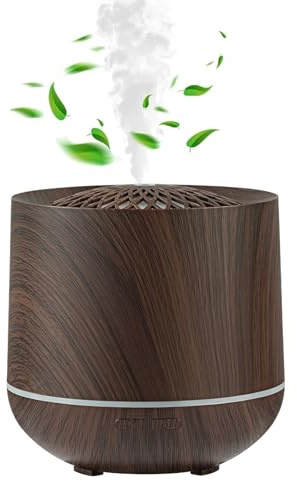Ahuuen Aroma Diffusor - Luftbefeuchter Mit Nebelfunktion | 300ml Aromavernebler Zur Geruchsneutralisation Für Yogabereich Arbeitsplatz Studio Schlafzimmer