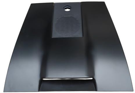 Emiif Auto Armaturenbrett Lüftungsgitter Panel Uhr Blende für Toyota Camry 2012-2017 Schwarz OEM 55510-06030
