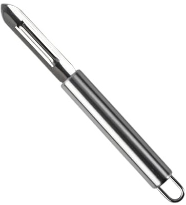 Pelapatate In Acciaio Inox Per Frutta, Pelapatate Per Verdure, 18.7 X 1.8 Cm, Lavabile In Lavastoviglie, Argento