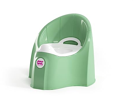 OKBABY Pasha - Pot pour Enfants, Assise Anatomique et Conteneur Amovible - Vert