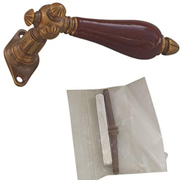 Graf von Gerlitzen Messing Luxusgriffe Gründerzeit Fenster Griff Fenstergriff Olive Fensterolive FEARE