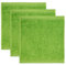 möve Superwuschel Seiftuch 30 x 30 cm aus 100% Baumwolle, peridot 3er Set