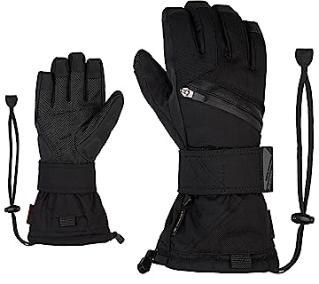 Ziener Gloves Mare Guantes Snowboard, Hombre, Black HB, 7,5