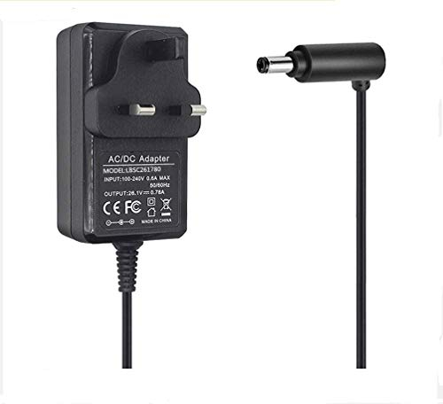 26.1V AC Charger for Dyson V6 V7 V8 DC58 DC59 DC60 DC61 DC62 DC72 SV03 SV05 ERP SV06 Cord Free Handhelds Stick Vacuum Power Supply。