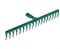 50 cm 18 Tooth Teeth Replacement Rake Head Garden Lawn Leaf Leaves Metal
