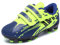 Scarpe Calcio Bambino Ragazzi Ragazza Scarpe da Calcetto Prato Artificiale per Bambini e Ragazzo Leggero Antiscivolo Resistenti Blu 37