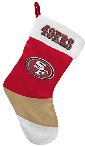 FOCO San Francisco 49ers NFL 2021 Colorblock Stocking - Stück