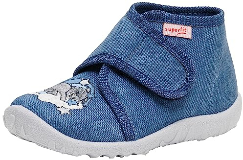 Superfit Jungen Spotty Hausschuh, Blau 8060, 25 EU
