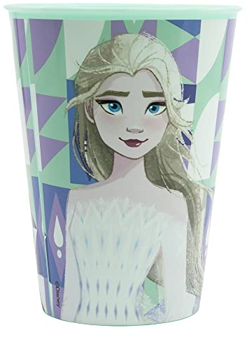 Stor Vaso Infantil de plástico Reutilizable de 260 ml de Frozen