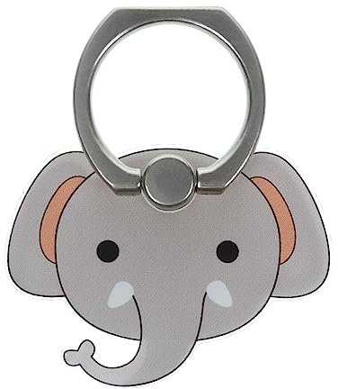 Elephant Animal Cute Phone Ring Holder Grip Finger 360 Mount Stand Mobile Universal Loop for All Smartphones