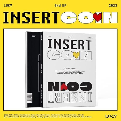 LUCY INSERT COIN 3rd EP Album K-POP SEALED
