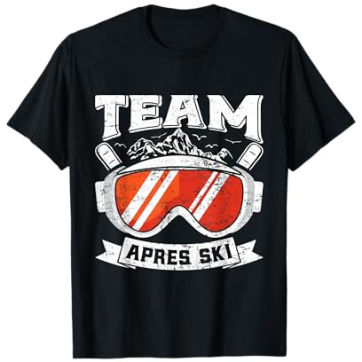 Ski Party Team Apres-Ski Skibrille Skipiste Skiurlaub T-Shirt