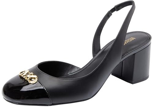 Michael Kors 40S4PLMP1L-001 Perla Flex Toe Cap Pump Women Black UK 4