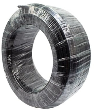 SHYISY 100 Meters 2x4/2x6MM2 Double Core Solar Cable Black 2 Pins PV Wire Copper Conductor XLPE Jacket Photovoltaic Panel Connection (Color : 2x6MM2 10AWG)