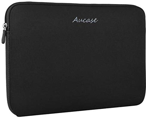 Aucase Laptop Case Sleeve 15 Inch, Thickest Lightest Water Resistant Neoprene Protective Laptop Bag for Men and Women, Compatible with MacBook Pro 16'' / Pro 15'' (2017), Chromebook Matebook 15