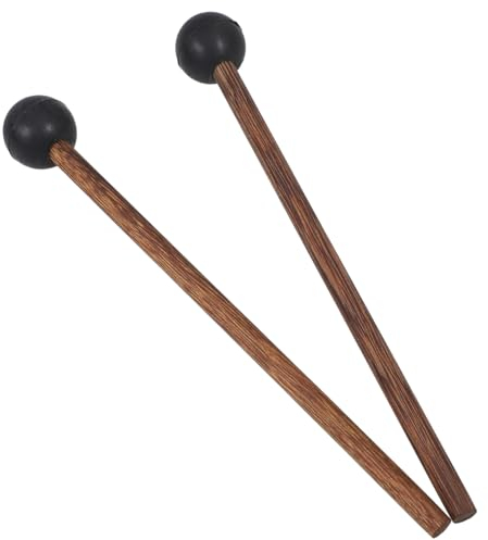 GLSTOY Trommelschlägel Satz Mit Holzgriff Leichte Percussion-stöcke Für Zungentrommel-teile Musikalische Instrumentenzubehör