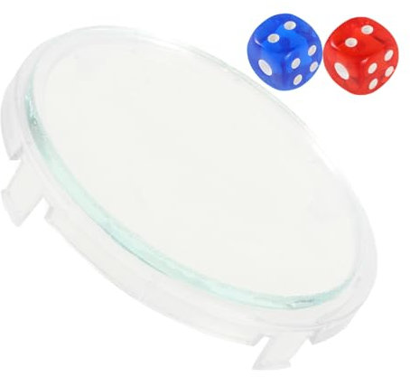 KONTONTY 1satz Glasdeckel Für Mahjong-Maschine Robustes Gehärtetes Glas Schützt Vor Stößen Für Mahjong-Spiele Inklusive Einzigartigem Stoßblattschutz Praktische Und Langlebige